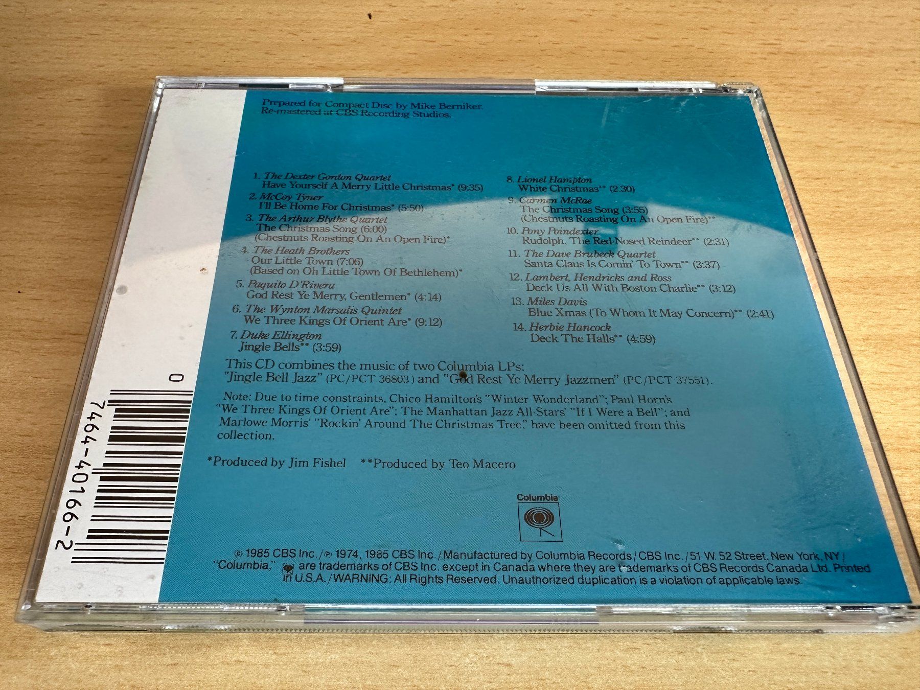 CD: Various – Jingle Bell Jazz – Usato da Rikon im Tösstal venduto da Alpenmutz 1