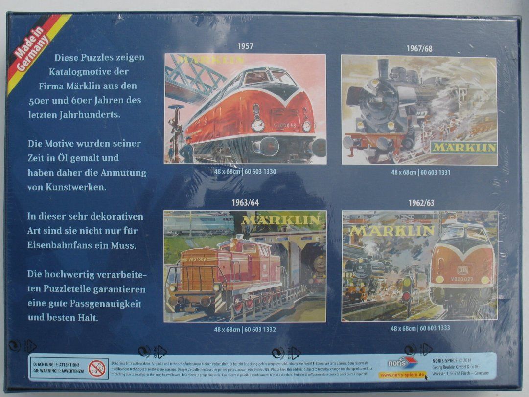 Puzzle: Dampflok-Puzzle – Usato da Amriswil venduto da Amrisa39 3