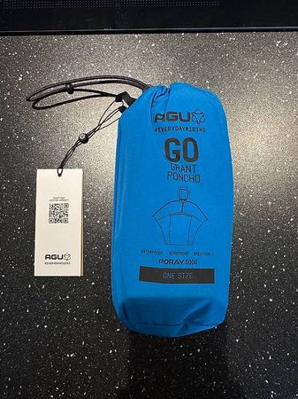 AGU Go Grant Poncho Regenponcho Velo  Neu mit Etikett 