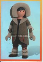 PLAYMOBIL FI?URES 70139 THE MOVIE 02 INUIT ESKIMO WITH HUSKY