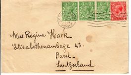 Brief, England - Schweiz