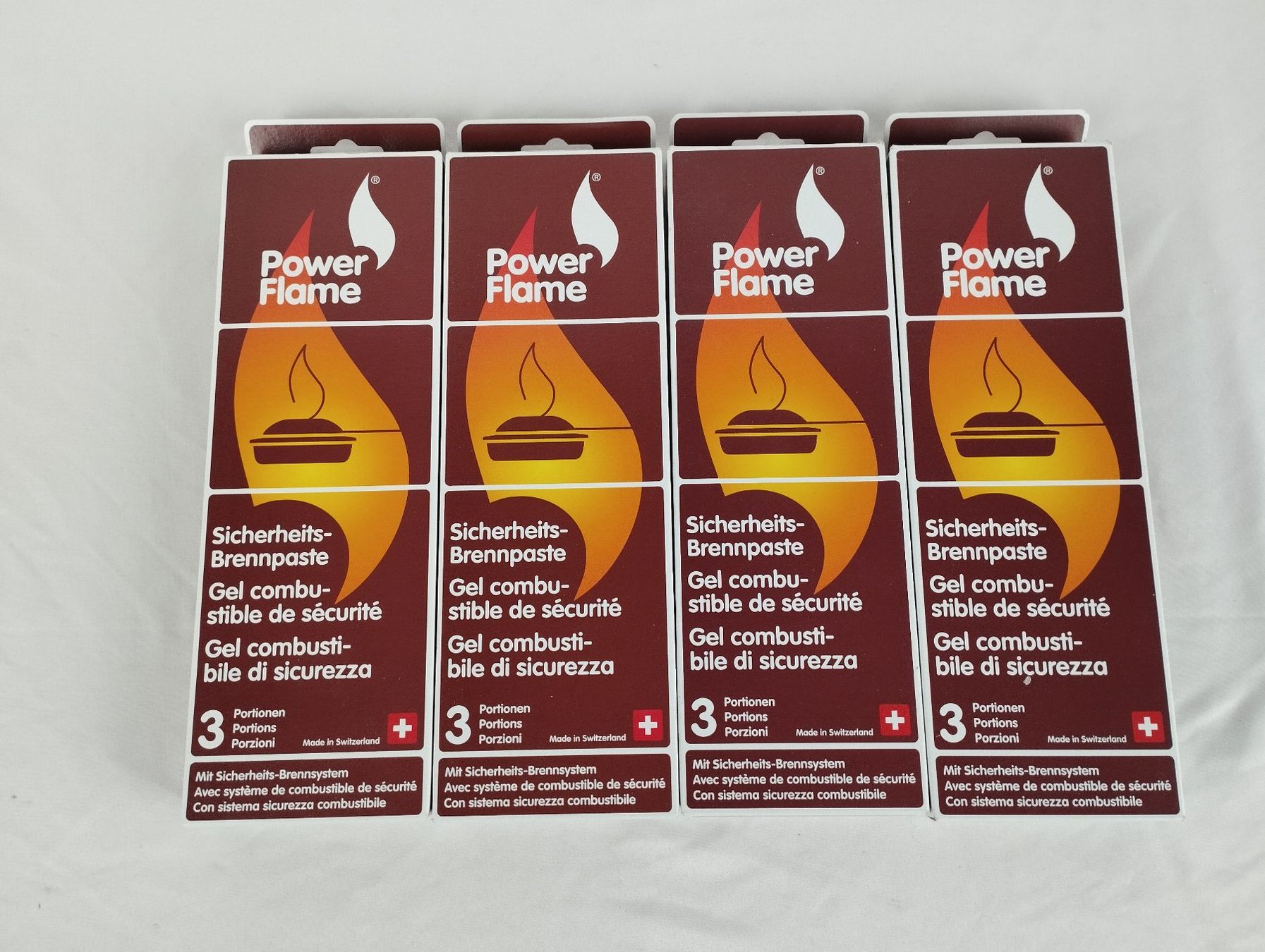 Komplettküchen: POWERFLAME Brennpaste 12 x 80g – Neu und originalverpackt aus Schübelbach von Restwert_Schubelbach