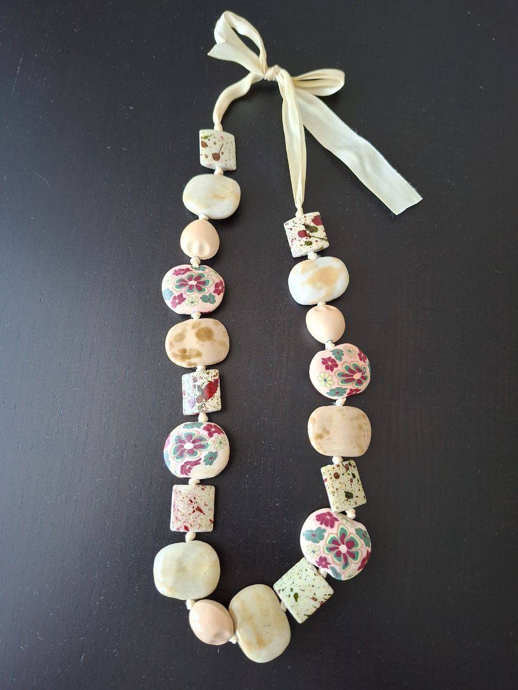 Catenine: Collier Bohème Perles Fleuries – Nuovo (secondo la descrizione) da Lutry venduto da Sim_Sta 5