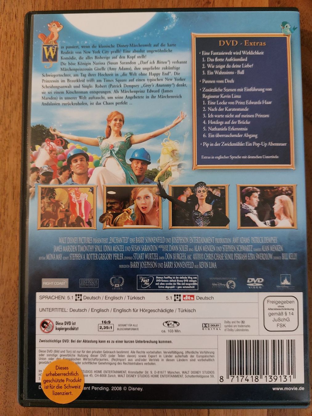 Alle DVDs: DVD - Verwünscht von Walt Disney – Gebraucht aus Rheinfelden von FilmAuktion 3
