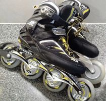 FILA - Profi Inline Marathon Skates 43 - Carbon/Leder/100mm