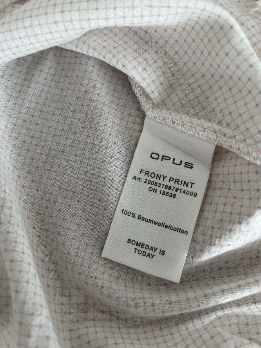Opus Camicette: Neue Opus Baumwolle Bluse mit Etikette – Nuovo e nell'imballaggio originale da Wettingen venduto da epe_9vbf 3