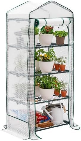 Gartenhäuser & Gewächshäuser: Premium Garten Foliengewächshaus Balkon Terrasse – Neu und originalverpackt aus Hundwil von Mr.Wong 1