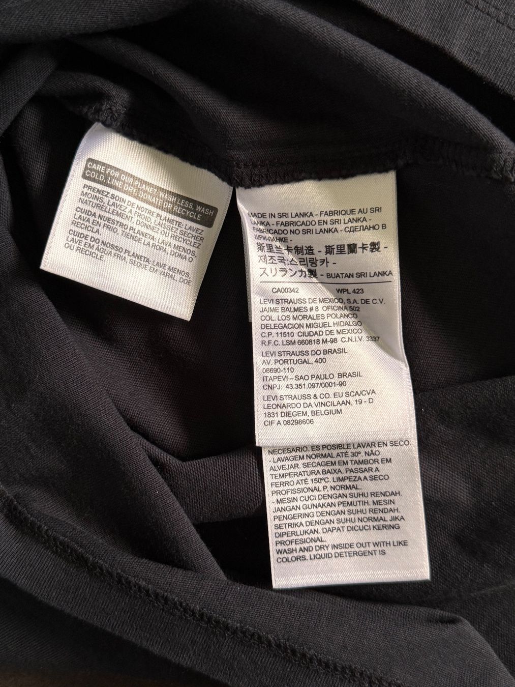 Levi's T-Shirts: Basic Shirt Levi‘s Gr. S anthrazit / grau – Gebraucht aus Rothrist von Fondgruebe 7