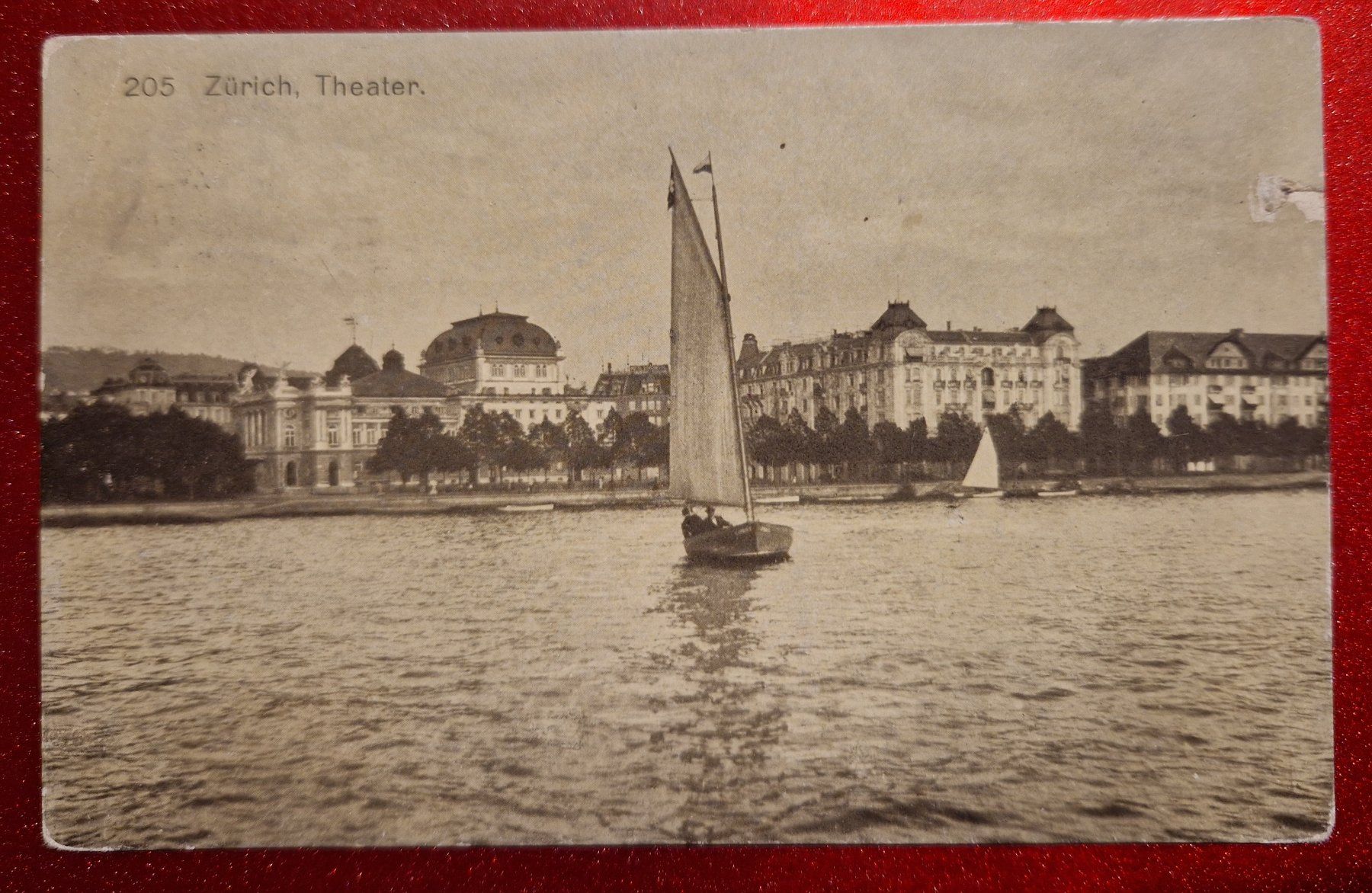 Cartoline postali: Zürich Theater 1916 – Usato da Melchnau venduto da Arthurius