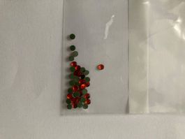 Hotfix Strasssteine Rot 2,5 mm, 200 St.
