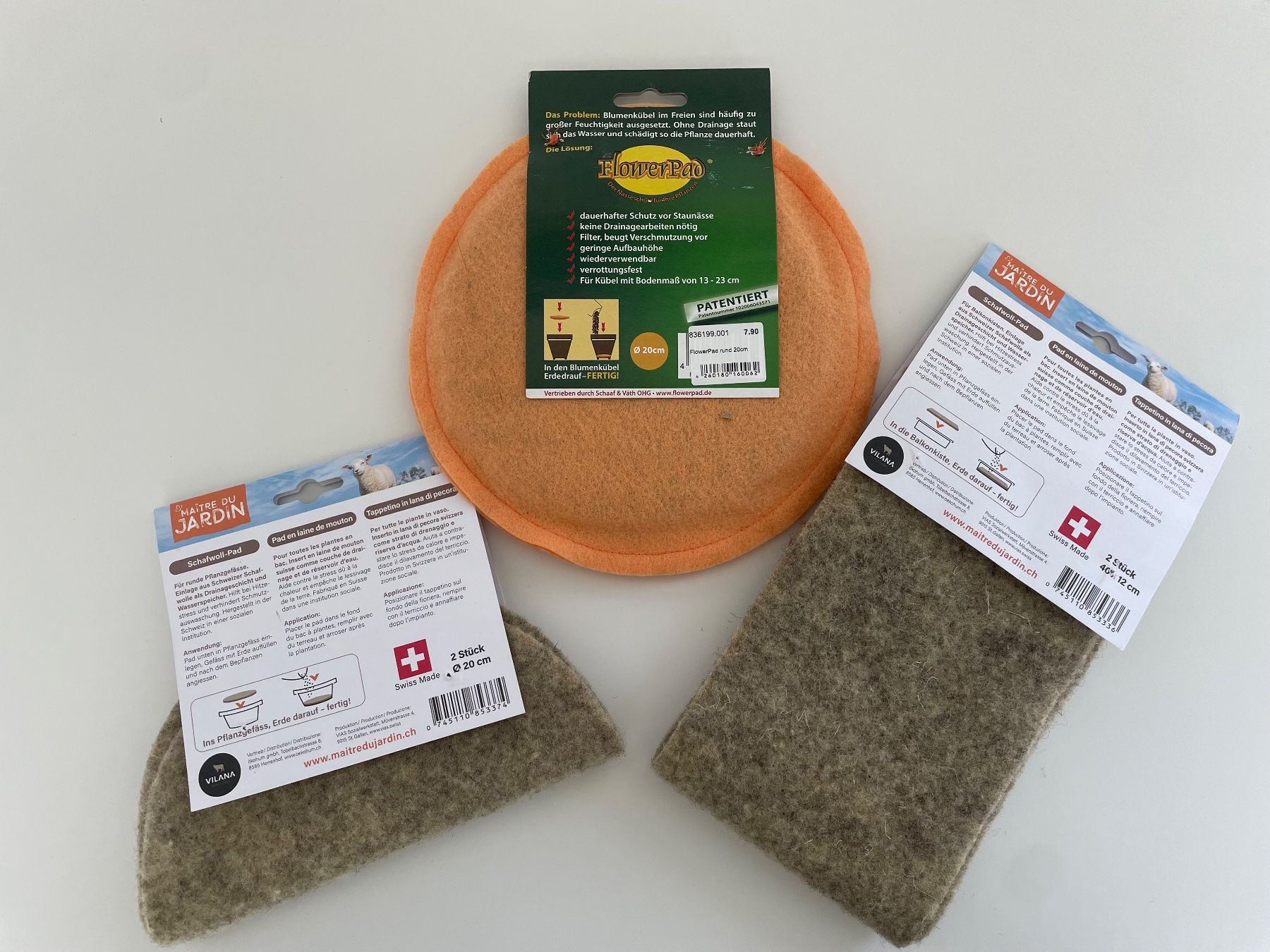 Pots de fleurs: Nässeschutz für Pflanzgefässe – Neuf avec emballage d'origine à St. Gallen par rap_wm5l 1
