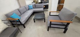 Gartenlounge mit Sessel ab Ausstellungs.