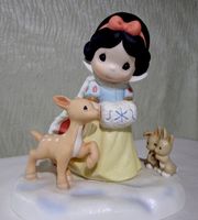 Biscuit Porzellan Walt Disney Schneewittchen im Wald