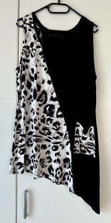 Long-Top im Leo-Look, bonprix, bpc collection, Grösse 44/46