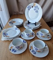 Geschirr Set Home Style Blumen Dekor, Gedeckt 4 Personen,neu
