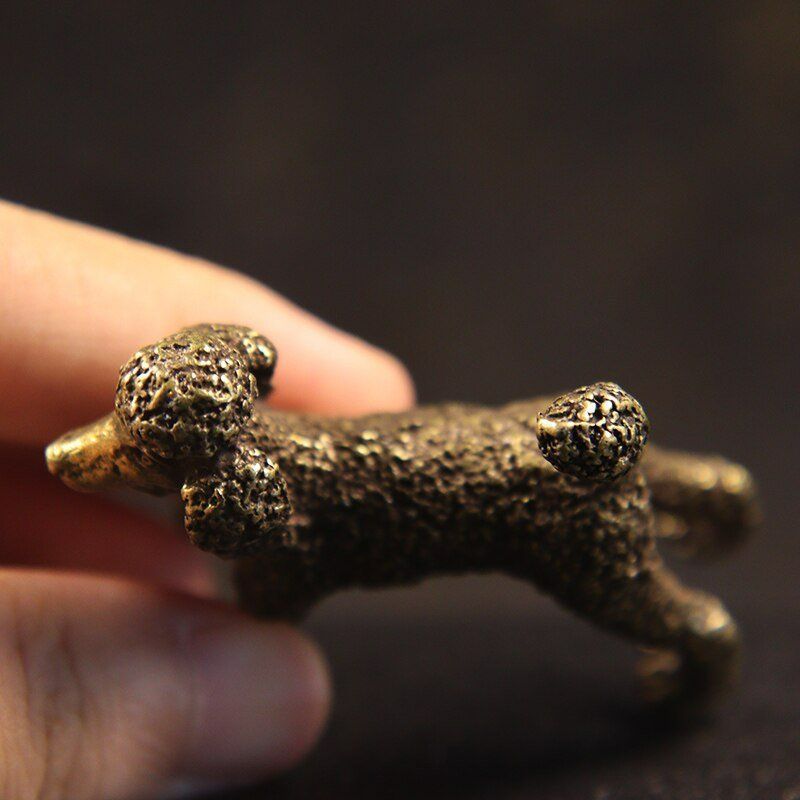 Statuette: Hund Figur aus Messing – Nuovo (secondo la descrizione) da Uerkheim venduto da Kaufoption 3