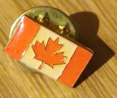 Kanada Flaggen Pin - Ein kleines Stück Kanada für dich!🇨🇦