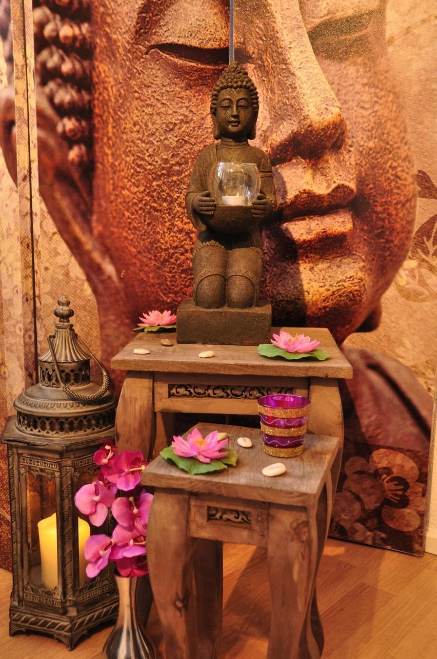 Figuren: Buddha Windlicht 45 cm | Neu! – Neu und originalverpackt aus Männedorf von AKASHA 1