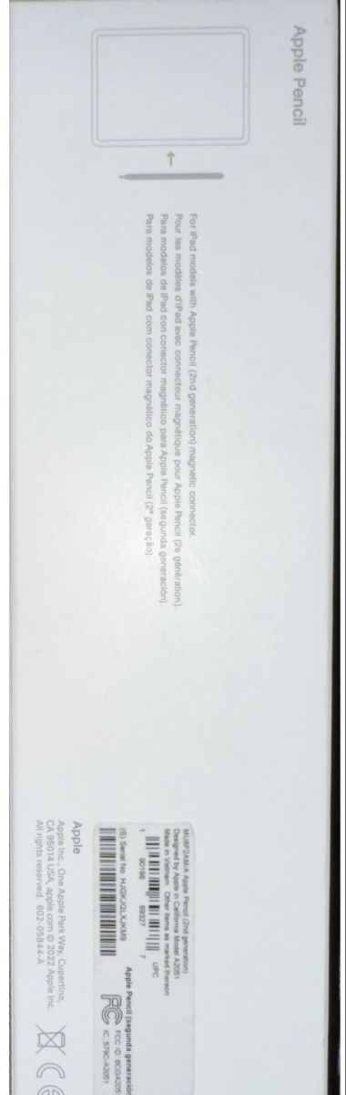 Apple Tablet PC: Apple Pencil 2. Generation Weiss – Nuovo e nell'imballaggio originale da Adliswil venduto da JaniqueN 1