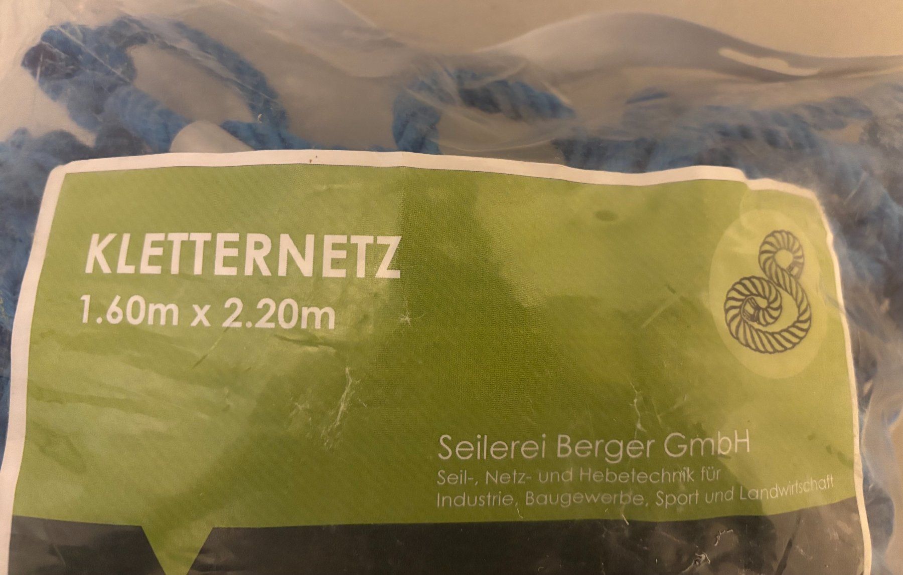 Giocattoli: Kinder-Kletternetz geknotet – Nuovo e nell'imballaggio originale da Niederönz venduto da melodie015 1