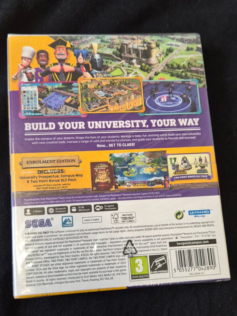 Giochi: PS5 Two Point Campus Enrolment Edition neu – Nuovo e nell'imballaggio originale da Wettswil venduto da ScorPionRaCing 1
