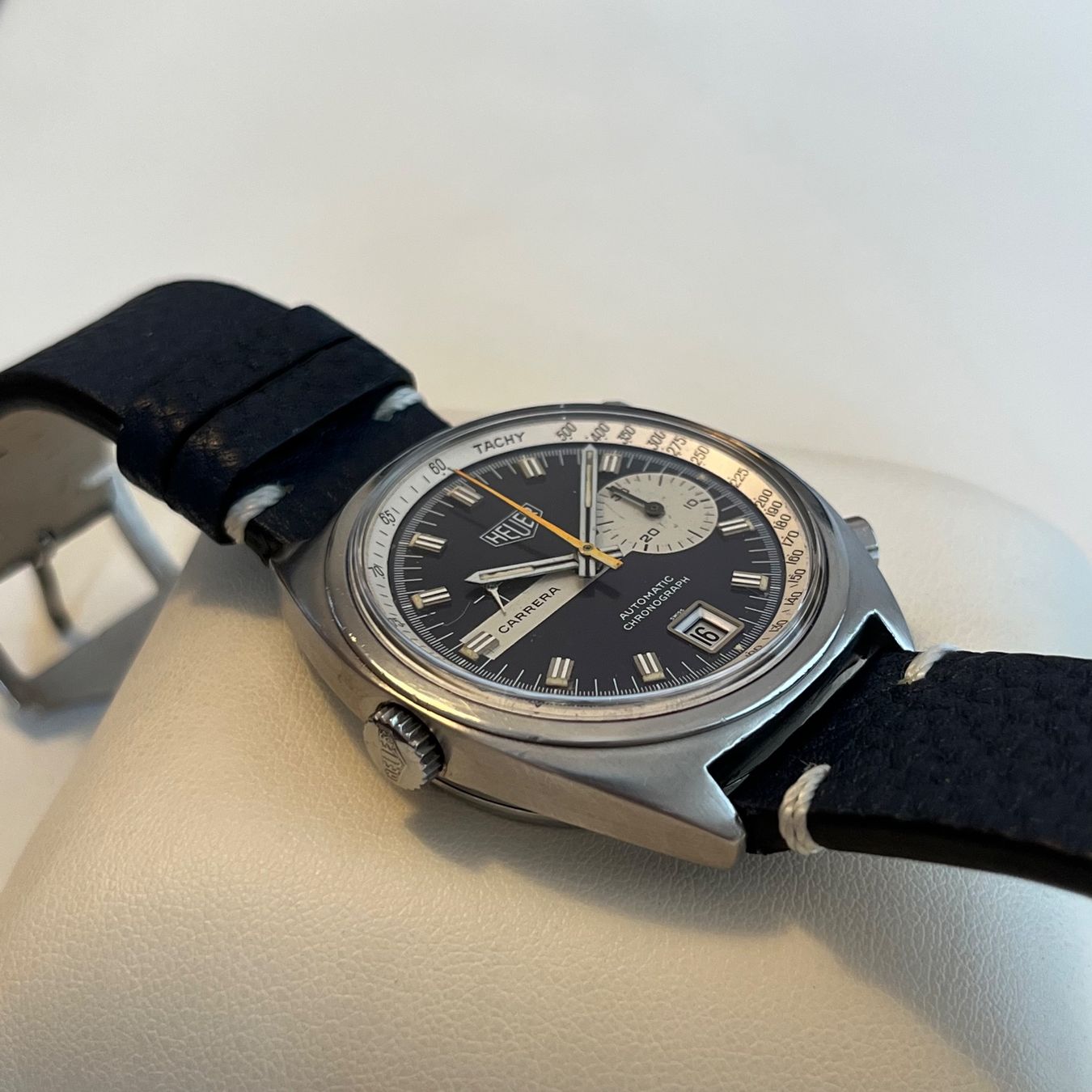 Tag Heuer Orologi: Heuer Carrera Automatic Calibre 15 – Usato da Winterthur venduto da LaBodega 3