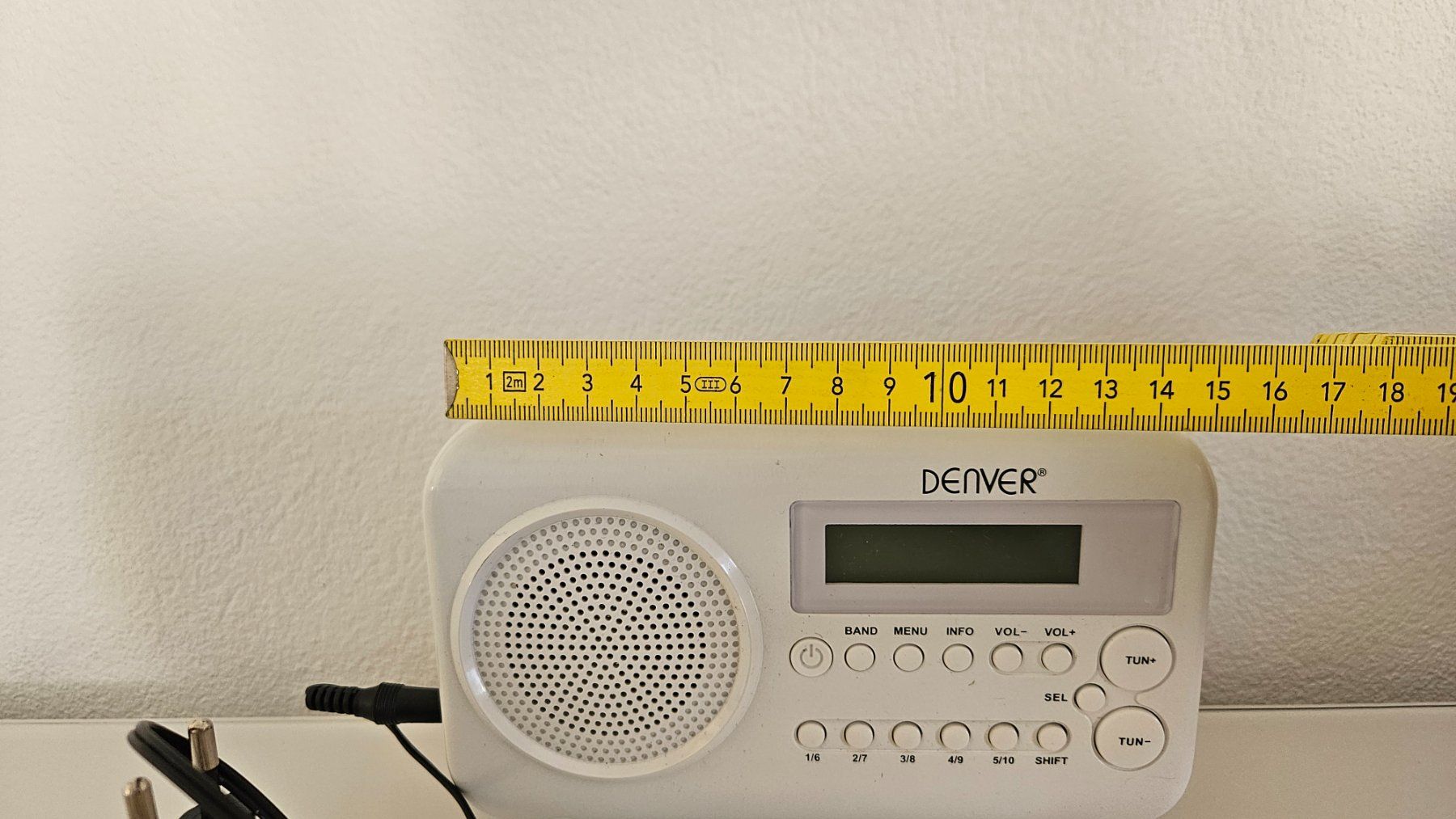 Radio: Radio DAB 32 White Denver – Usato da Melano venduto da H-Sara 2