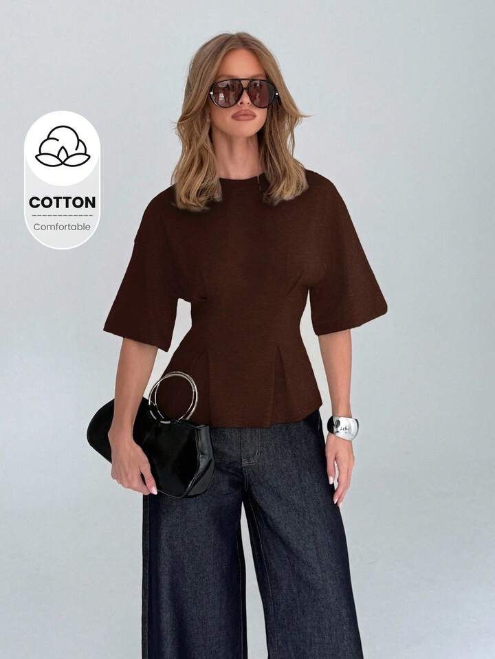 Top: Joli Top en Cotton – Nuovo e nell'imballaggio originale da Genève venduto da Annilu