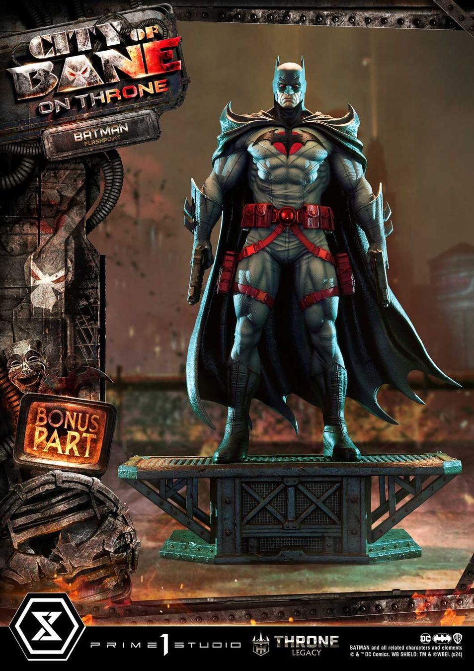 Statuette: Flashpoint Batman Prime 1 Bonus Version 1:4 – Usato da Niederrohrdorf venduto da elwey 4