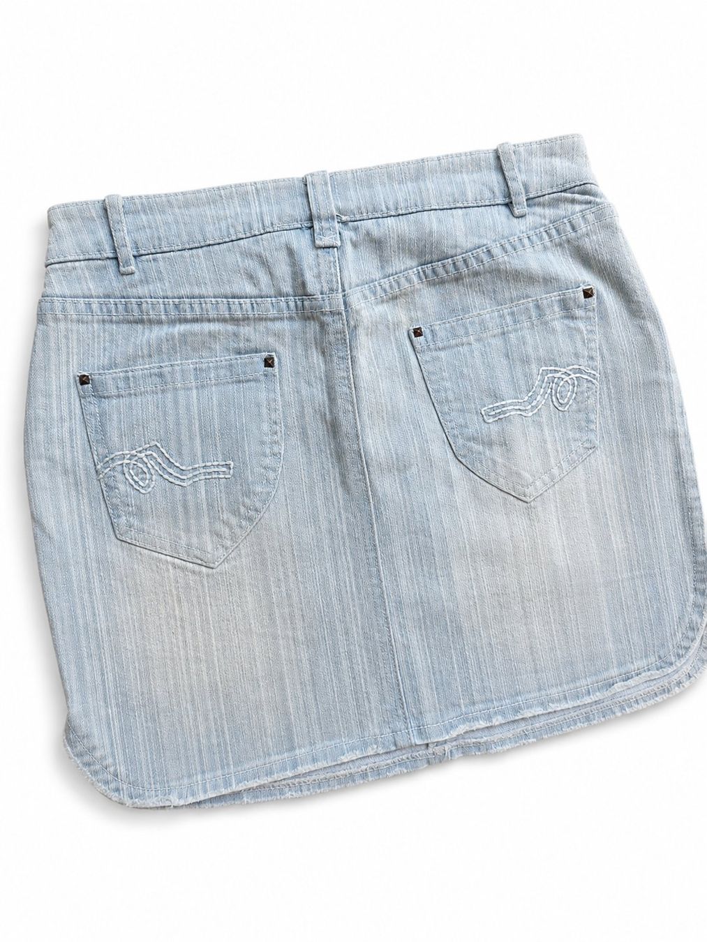 La Redoute Gonne: Hellblauer Jeans Minirock Gr. 36 – Baumwolle mit Elasthan – Nuovo (secondo la descrizione) da Fully venduto da VaneaSelection 4