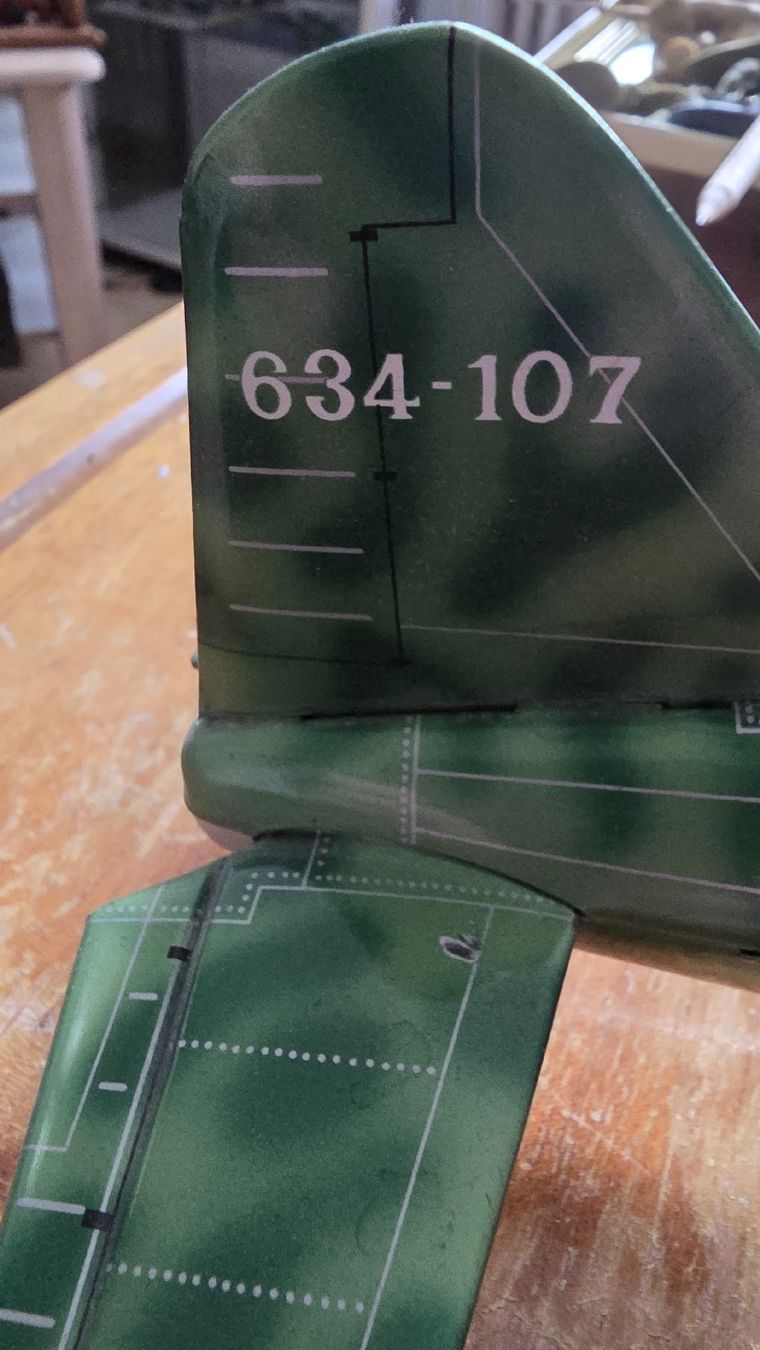 Modellbausätze & Standmodelle: Mitsubishi Zero Modell,   Blech. – Gebraucht aus Ettingen von 1964erNachtzugfahrer 4