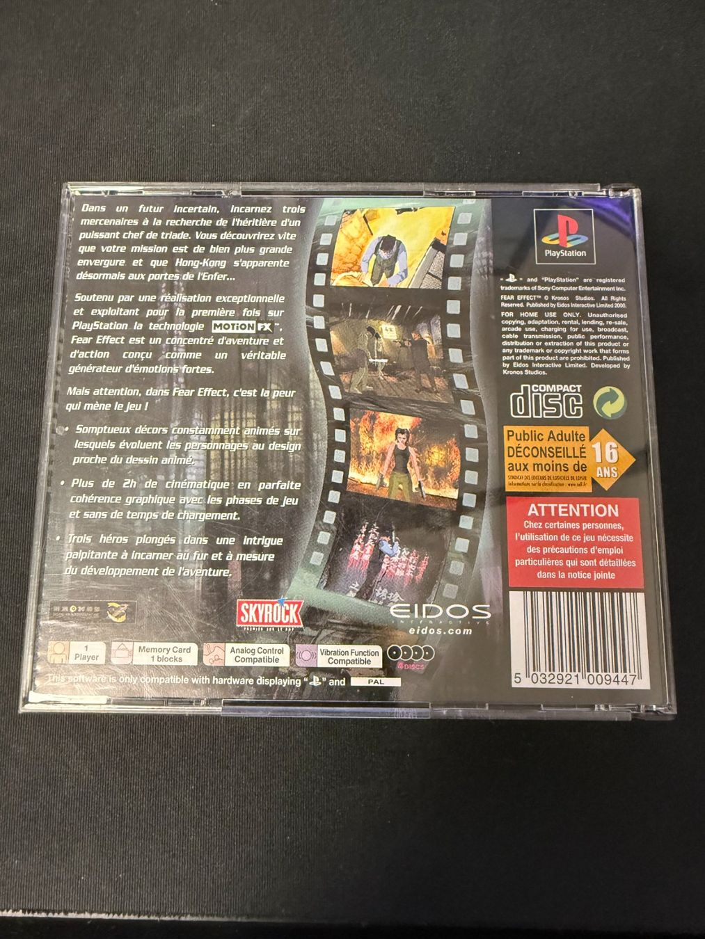 Sony Spiele: Fear Effect - PS1 – Gebraucht aus Pont-de-la-Morge von Darfal 3