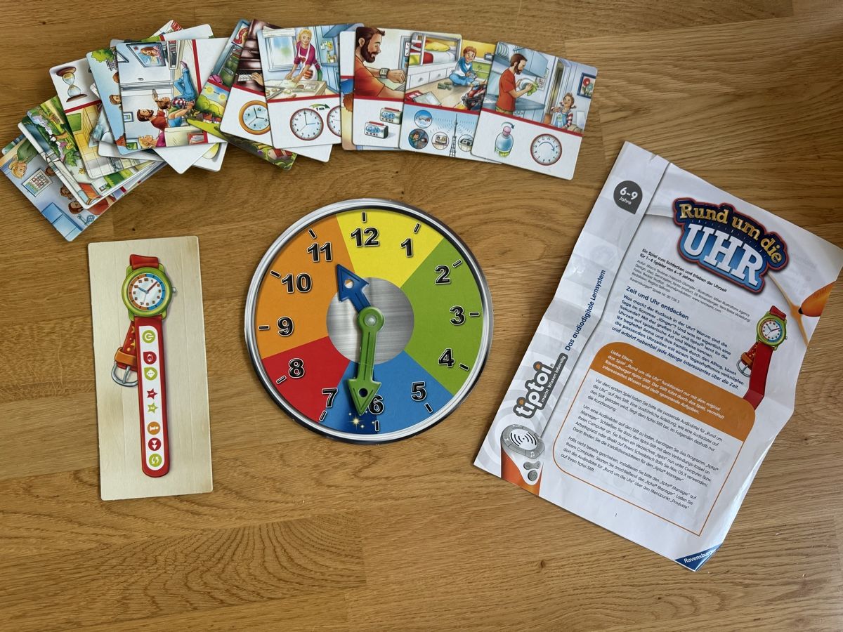 Tiptoi Spiele: tiptoi Rund um die Uhr – Gebraucht aus Bern von cpiller01 1