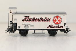 Güterwagen Hackerbräu München Märklin HO/AC mit OVP