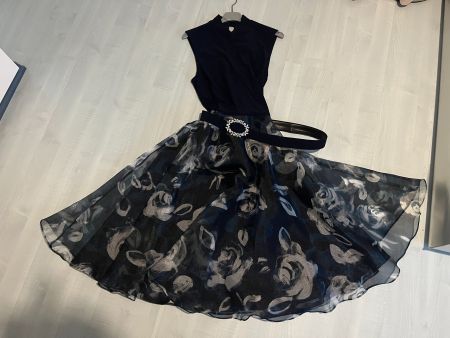 Festliches  blaues Kleid
