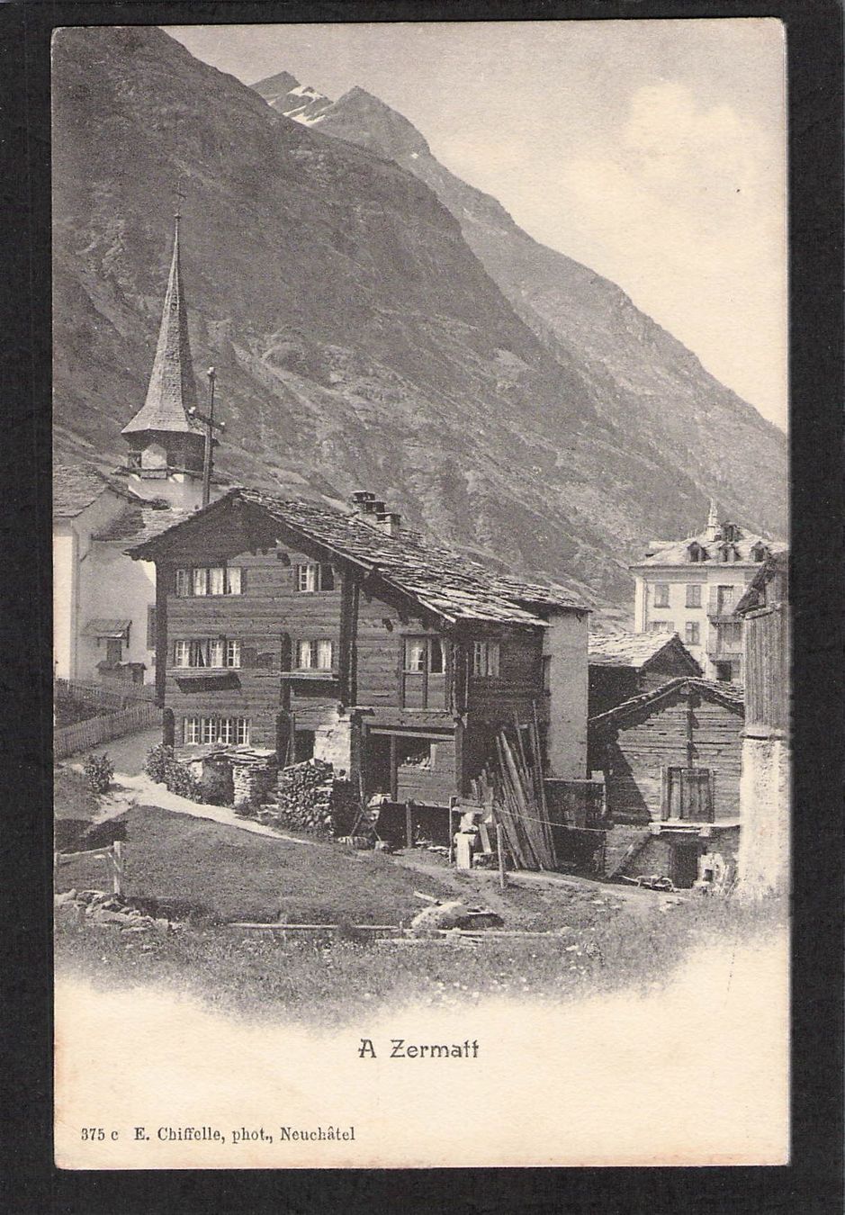 Cartoline postali: AK,VS Zermatt – Usato da Reichenburg venduto da Pipo-67