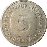 5 DM Münze - 1983