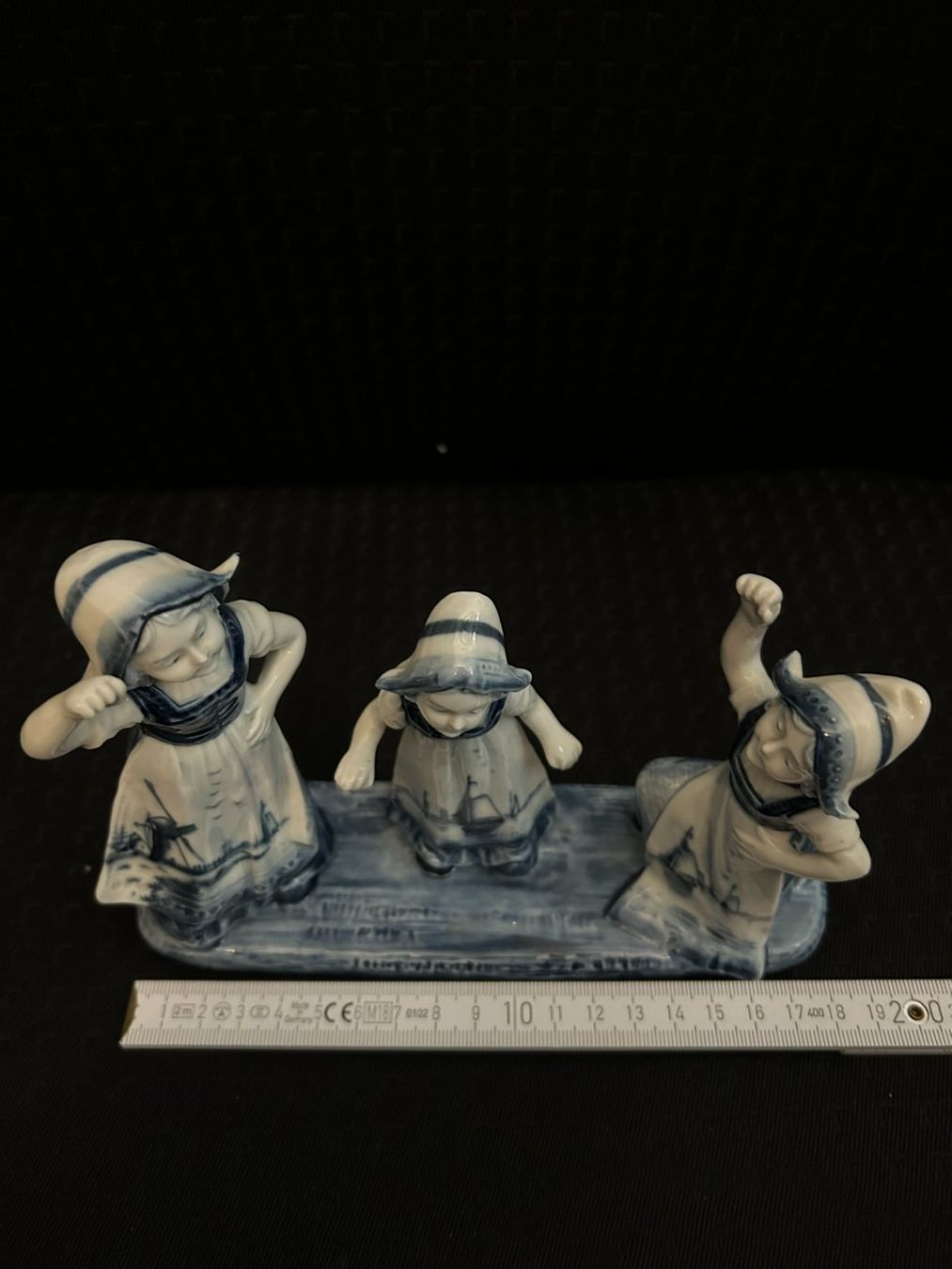 Statuette: Rare und wunderschön. Delft - 3 Mädchen (nummeriert) – Usato da Küsnacht ZH venduto da filo_fila8700 5
