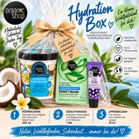 ORGANIC SHOP - Hydratation Box, Beauty Geschenkset, 3-teilig
