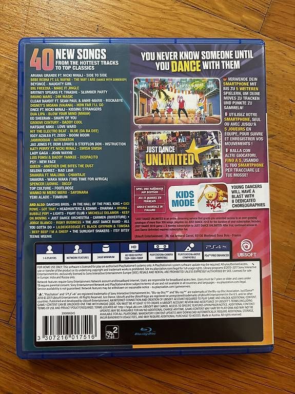 Giochi: PS4 Just Dance 2018 – Usato da Schattdorf venduto da Dani-T 1