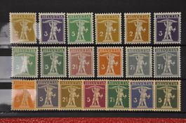 117-183 Tellbuben sauber postfrisch ohne Falz