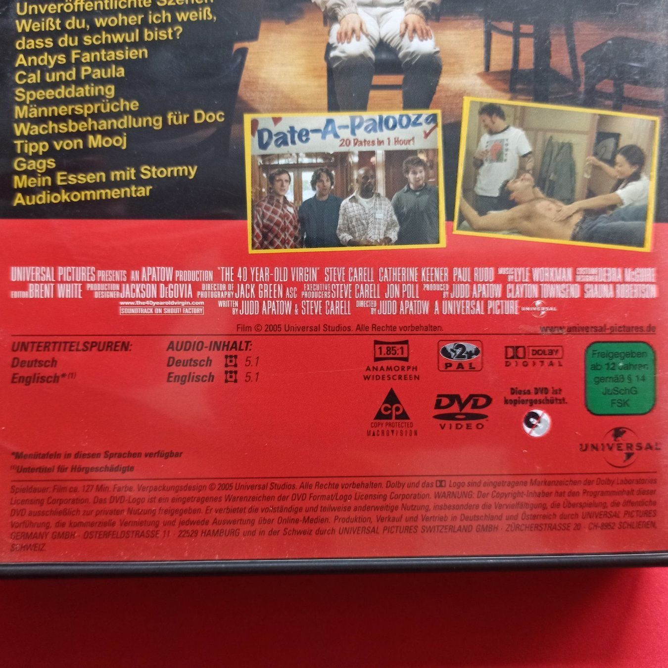 Tutti i DVDs: Jungfrau (40), männlich, sucht ... – Usato da Dübendorf venduto da kb86_MOVIE 2