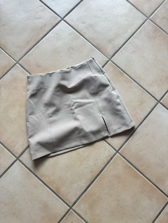 jupe beige
