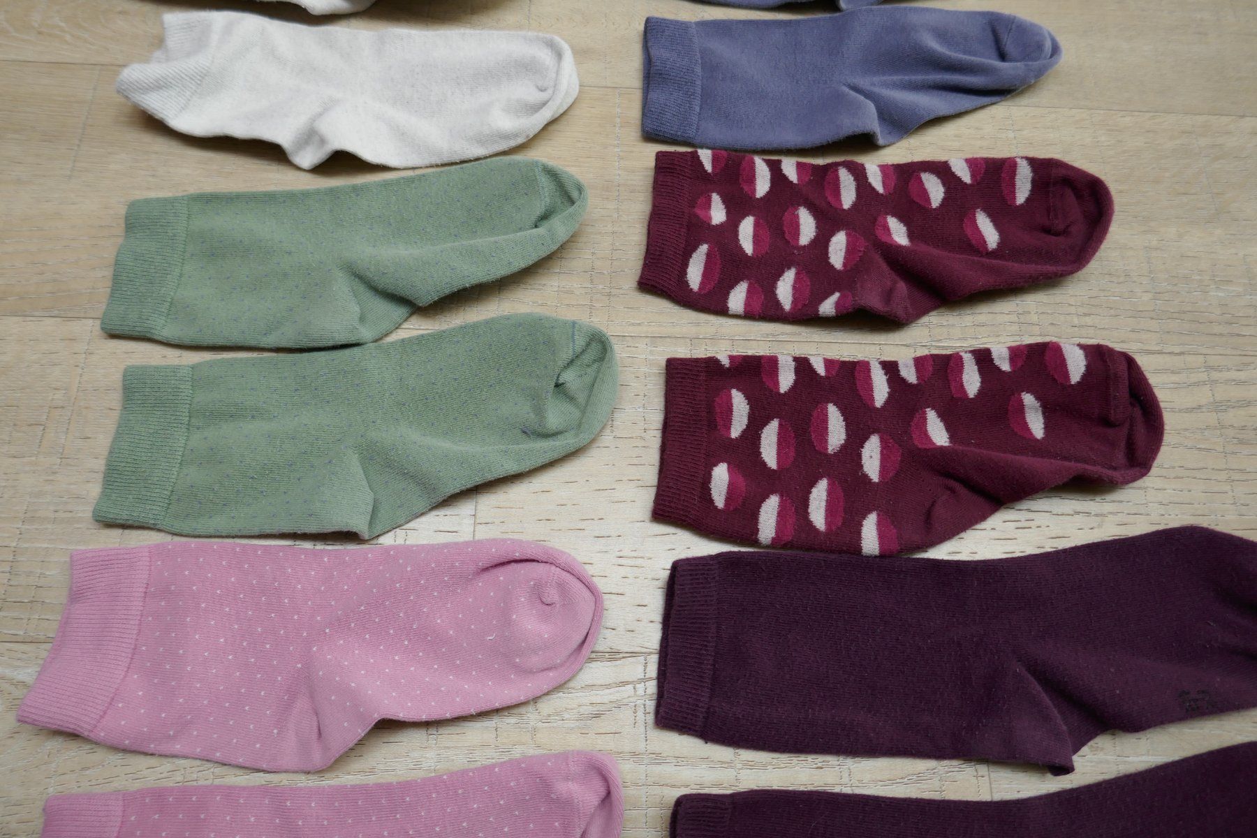 Calze: 6 Paar Socken Gr. 35 - 38, Baumwolle – Usato da Port venduto da uzuku 6