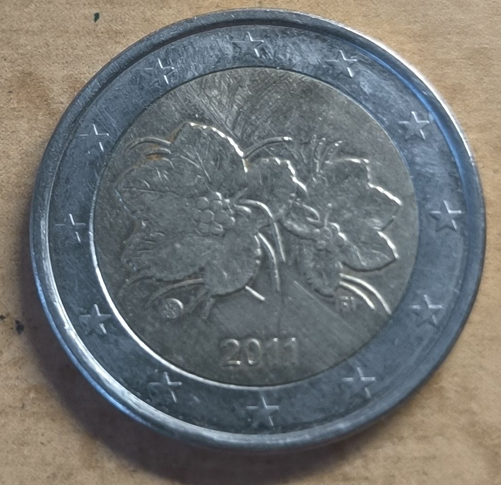Alle Münzen: 2 Euro pièce 2011 Finlande  – Gebraucht aus Onex von Zebule
