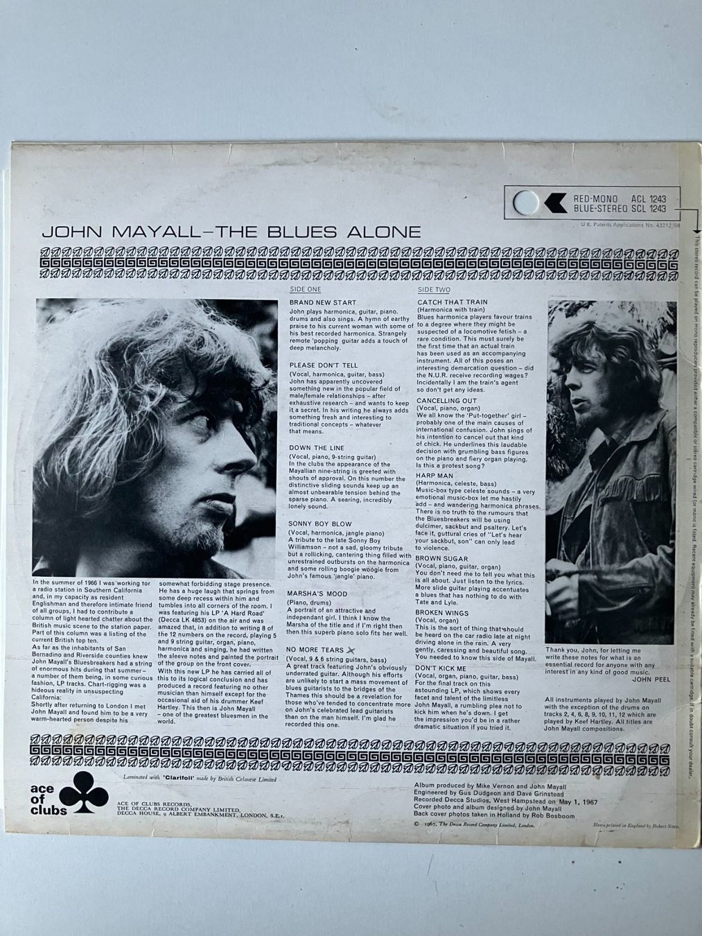 Dischi in vinile: John Mayall – Usato da Aarwangen venduto da Jukebox3 2