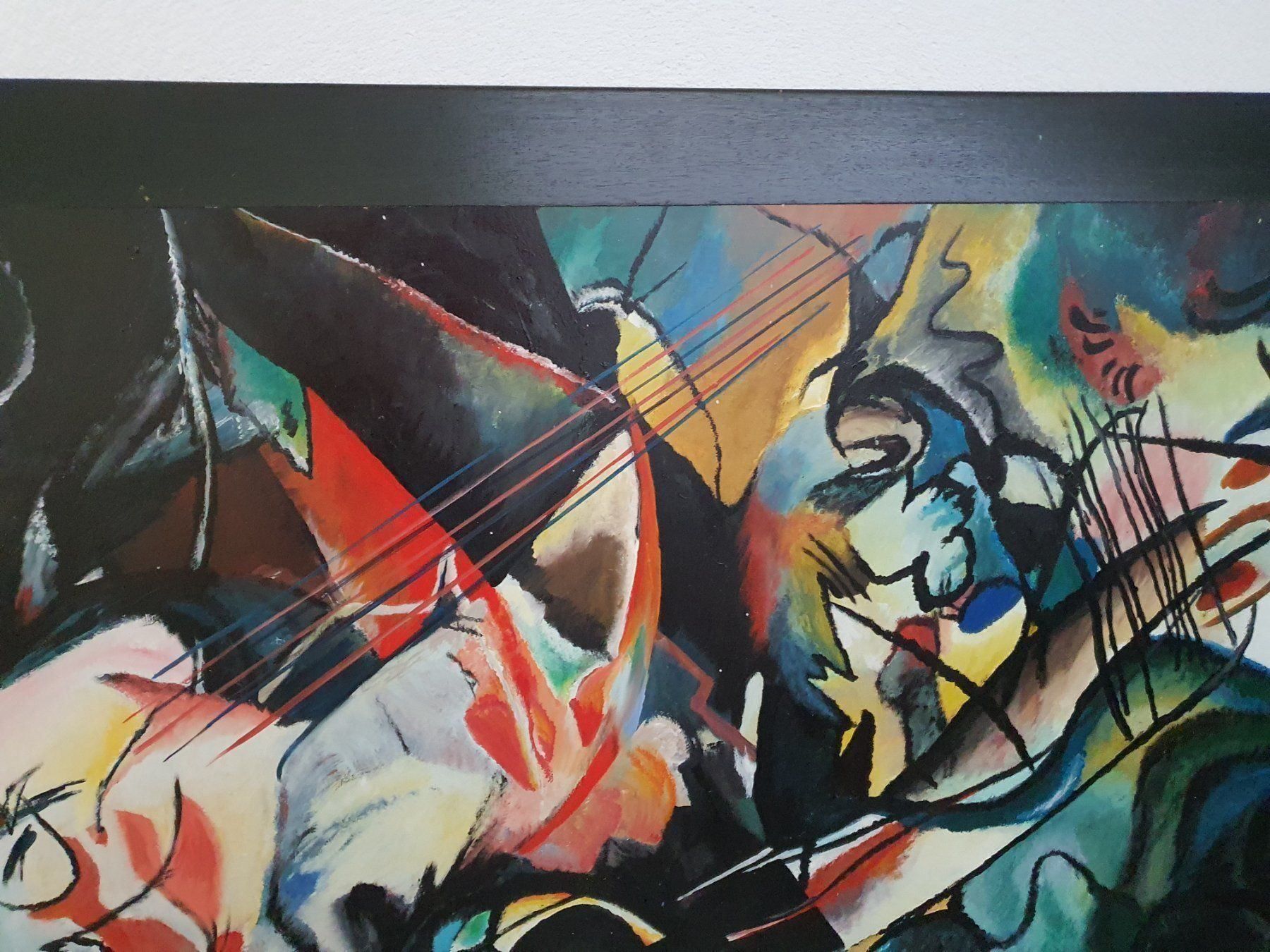Dipinti: Grosse Öl Gemälde nach KANDINSKY – Usato da Bern venduto da artBoutiquech 3
