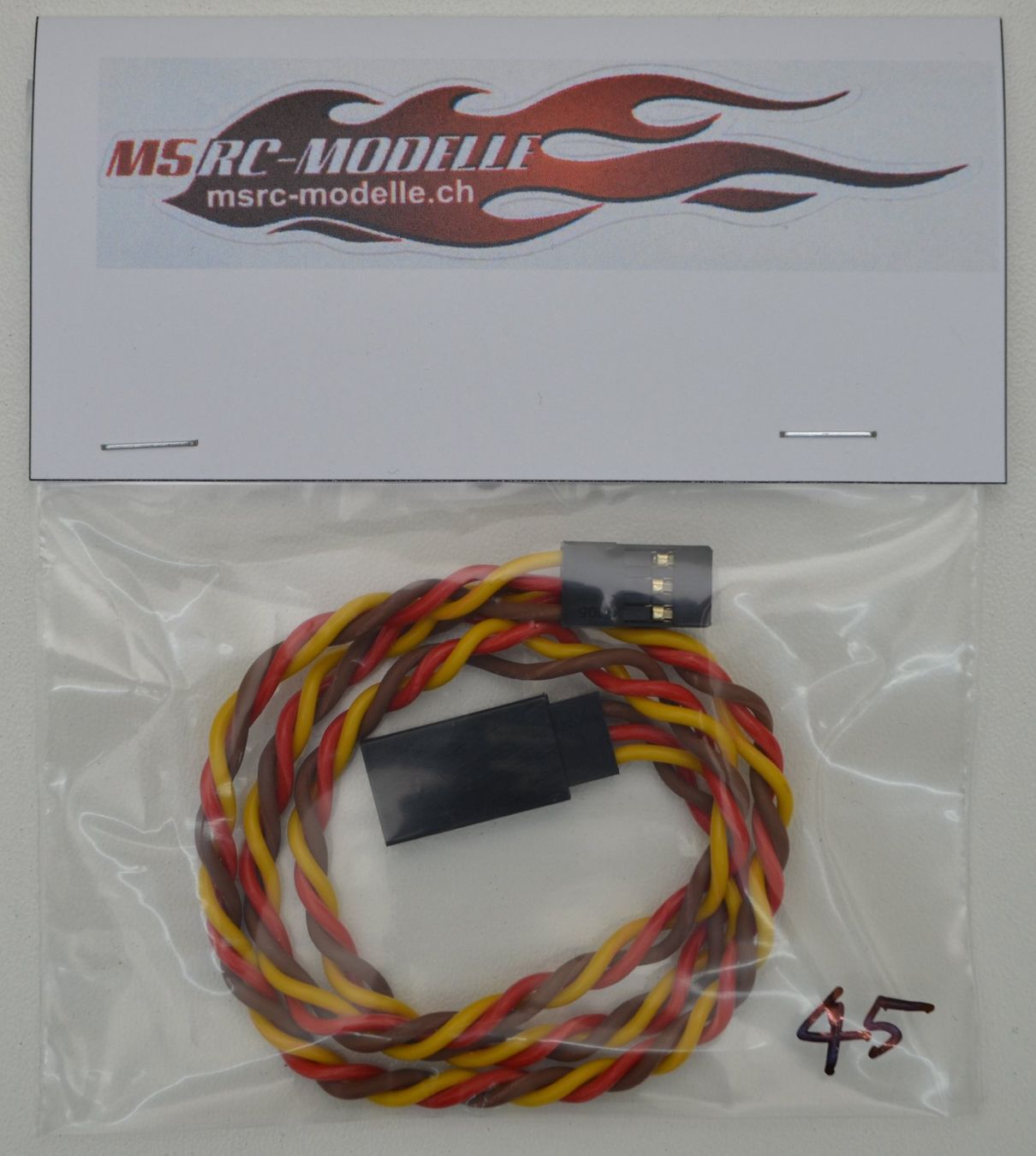 Modellismo RC: Servo Verlängerungskabel JR 45cm – Nuovo e nell'imballaggio originale da Rüti venduto da MSRCModelle