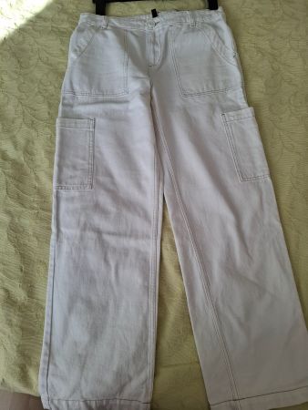 Hose Jeans  38/40 Weiß wie neu