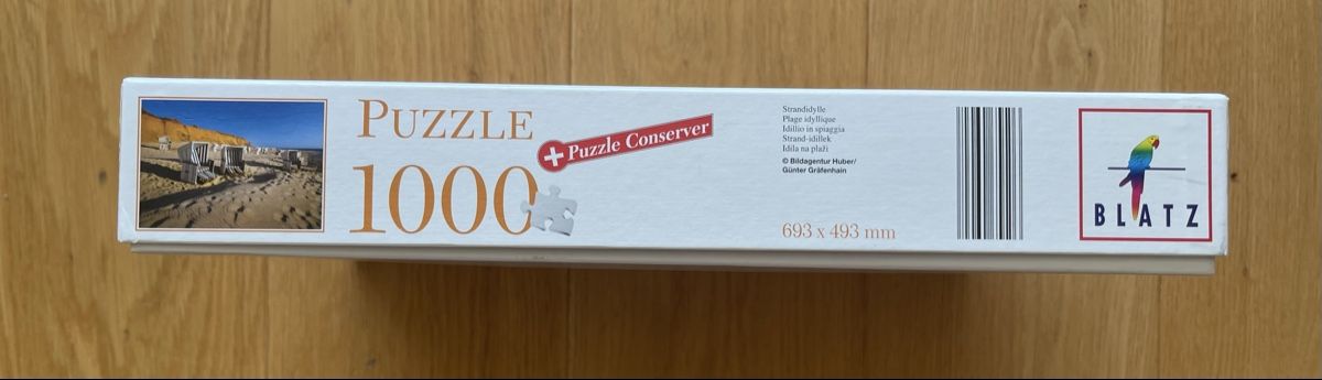 Puzzle: Puzzle 1000 Teile Strandidylle – Usato da Glattfelden venduto da Schmoni18 1